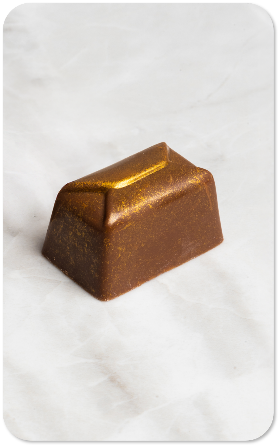Unsprayed Chocolate Praline